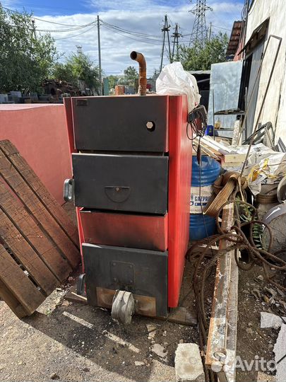 Котел отопления твердотопливный Wirbel 70 кВт