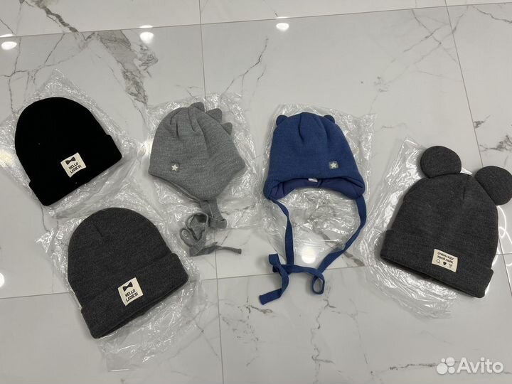 Шапка для мальчика утепленная