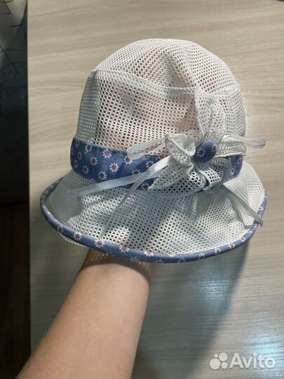 Шляпа панама для девочки