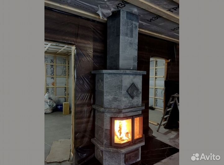 Камин талькомагнезит