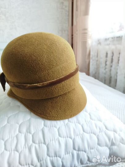 Шляпка женская фетровая