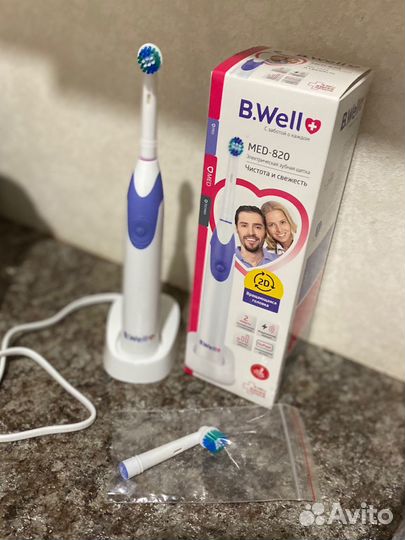 Электрическая зубная щетка B.Well MED-820