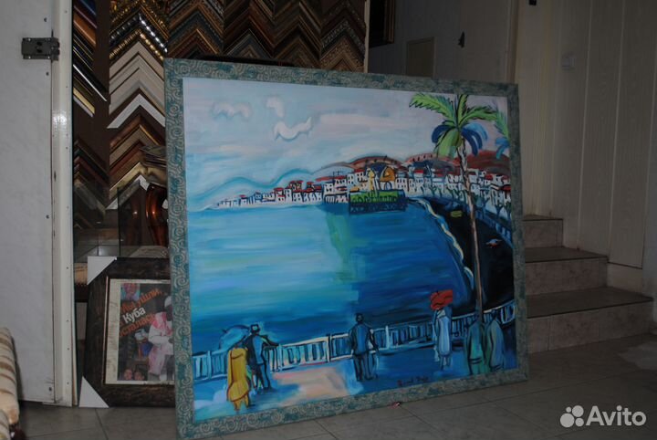 Багетная мастерская, оформление картин, вышивок