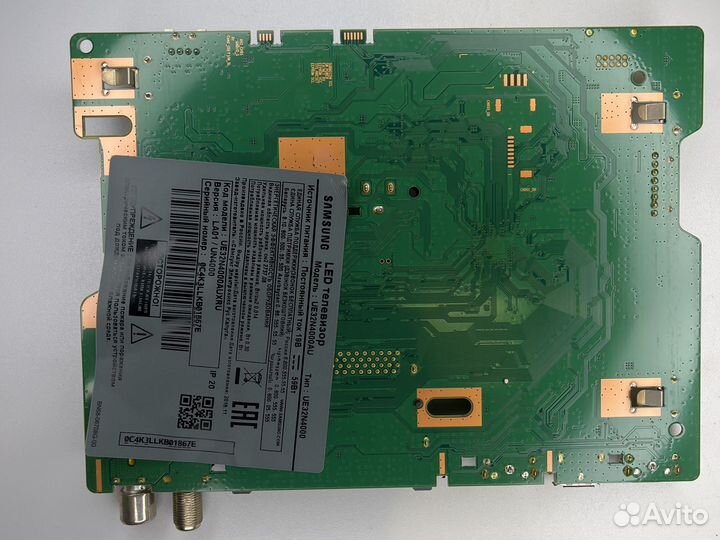 BN41-02582B BN94-13043H main samsung UE32N4000