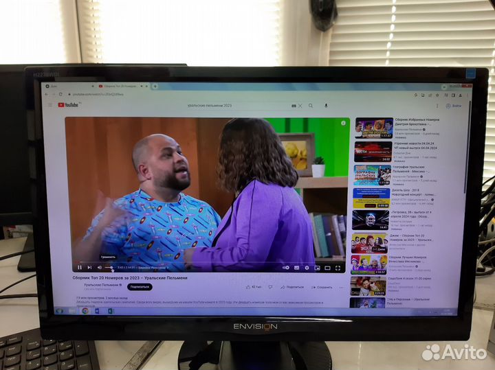 Компьютер Intel E6300, 2GB, 500GB с монитором 22