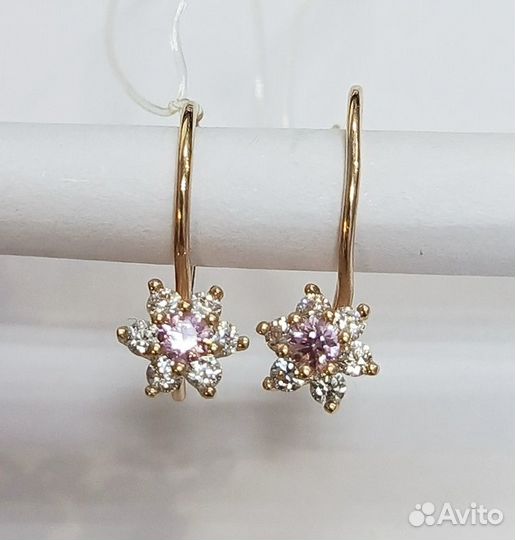 Серьги золото 585 (рассрочка/трейд-ин)