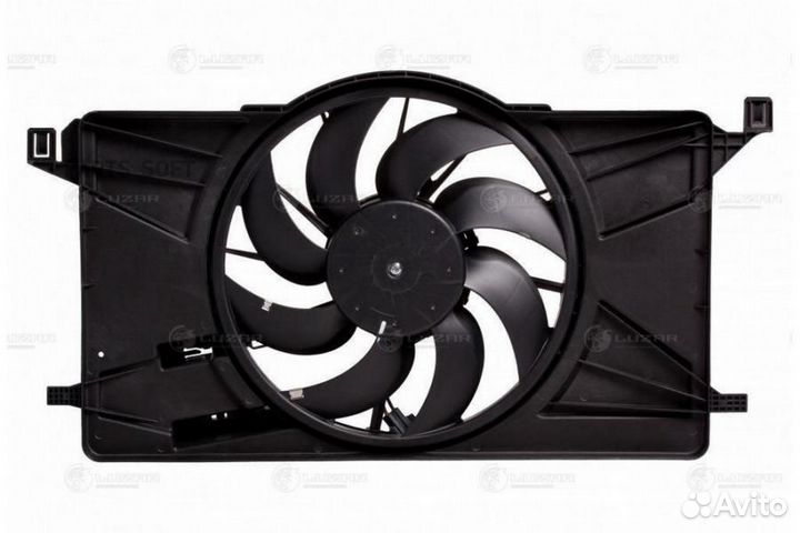 Вентилятор двигателя Ford Focus III (11) (с кожухо