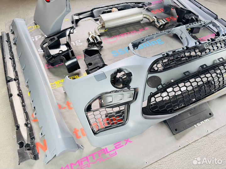 Обвес BMW X6 F16 M look в сборе