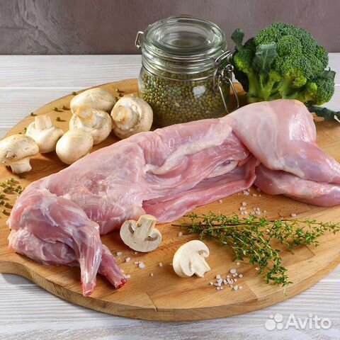 Мясо кролика, домашние яйца