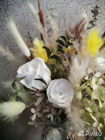 Сухоцветы букет