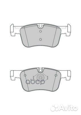 FDB4489 колодки дисковые передние BMW F20/F21