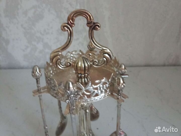 Набор ложек. Германия, посеребрение