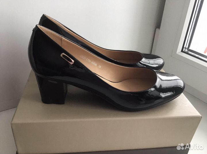 Туфли женские 38 размер натуральная кожа новые