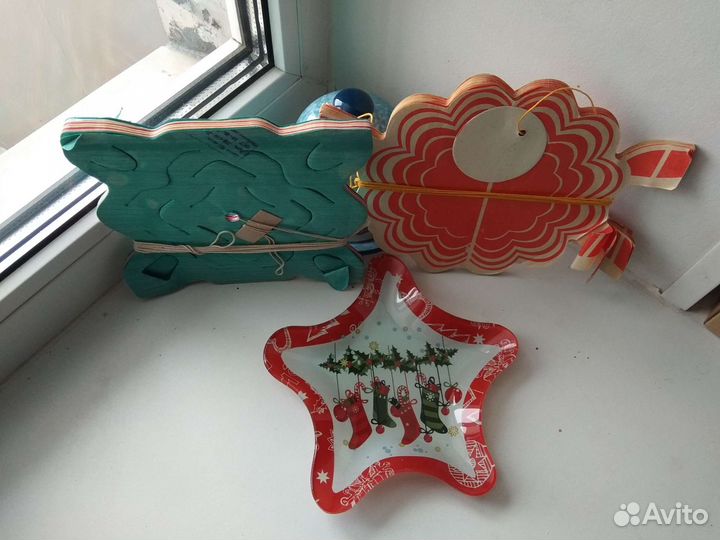 Елочные герлянды СССР бумажные