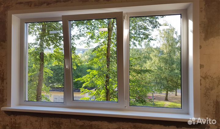 Окна и двери новые пластиковые