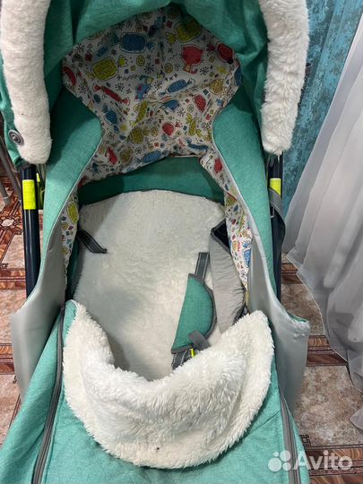 Санки коляска nika