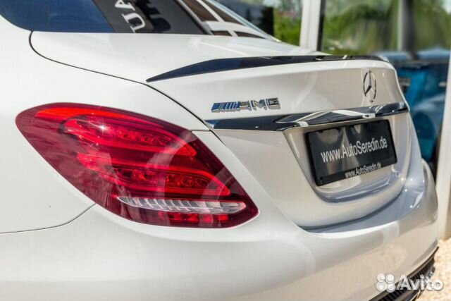 Лип спойлер Mercedes C 205