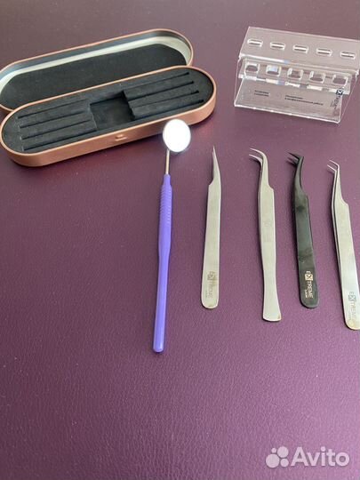 Пинцеты для наращивания ресниц