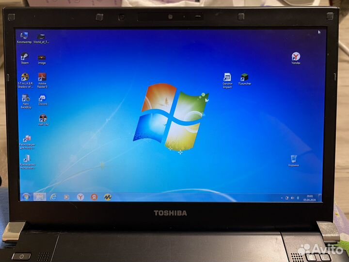 Ноутбук Toshiba satellite R630-130
