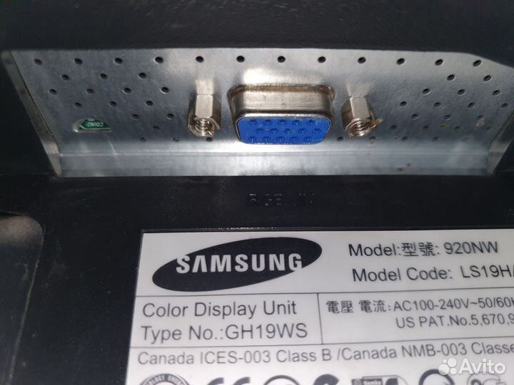 Samsung 920nw 19