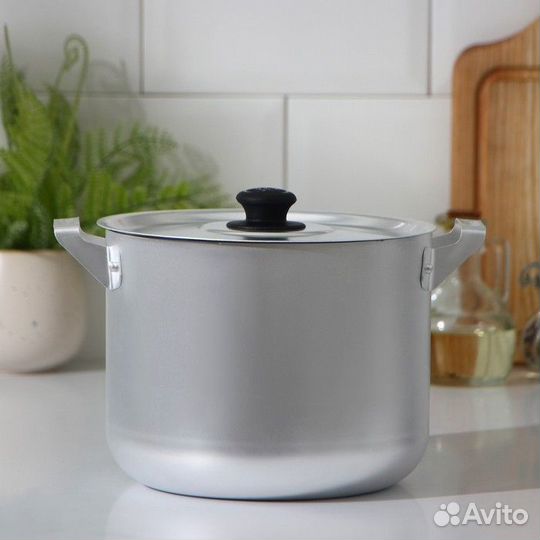 Кастрюля алюминиевая 3,5л