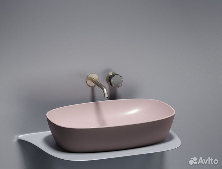 Раковина накладная Ceramica nova CN6049MP (60см)