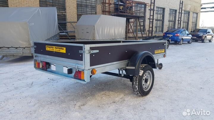 Прицеп Крепыш 2,5 с усиленными бортами