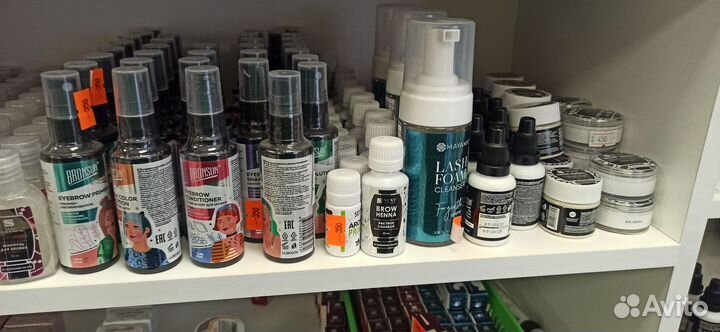 Краска для бровей и ресниц, оксид