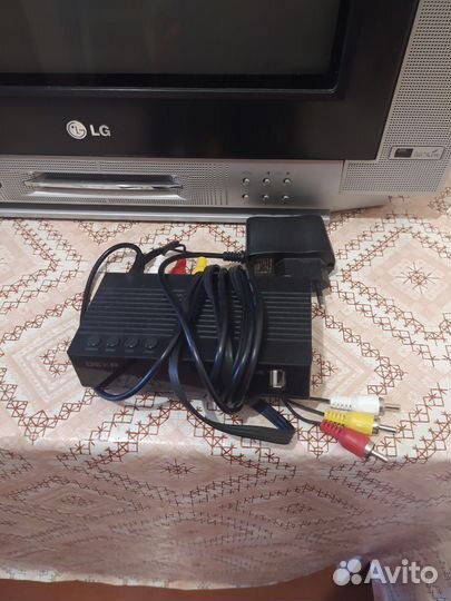 Телевизор+антенна+ресивер