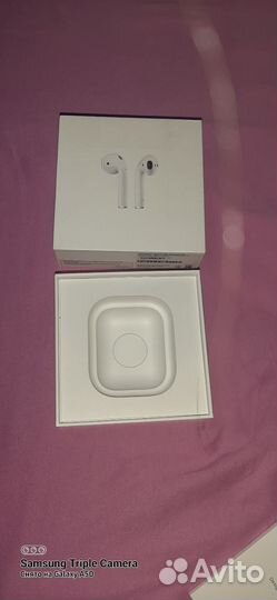 Коробка от наушников apple