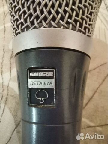 Легендарный оригинальный микрофон shure beta 87A