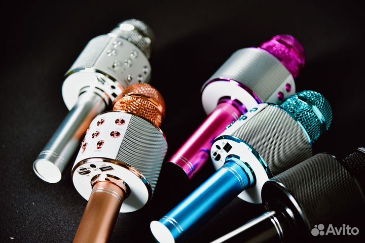 Микрофоны Караоке (Wster WS-858)