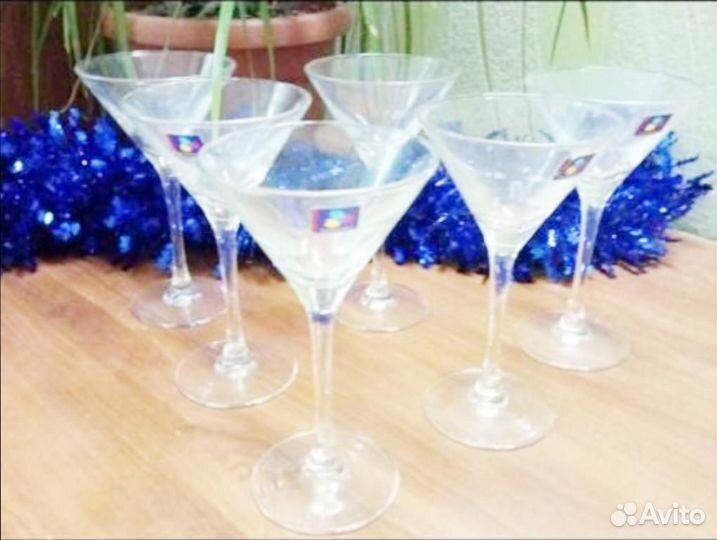 Фужеры 6 штук