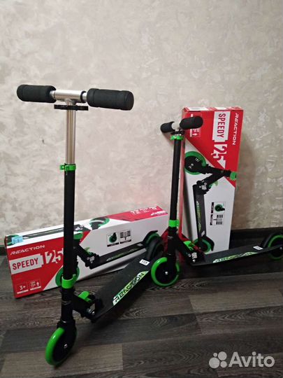 Самокат детский складной Reaction speedy 125