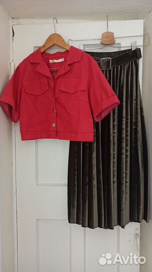 Женские вещи пакетом р 44-46: юбка, рубашка
