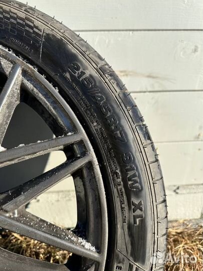 Колеса в сборе r17 летние(opel astra h gtc)