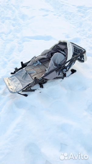 Санки коляска ника