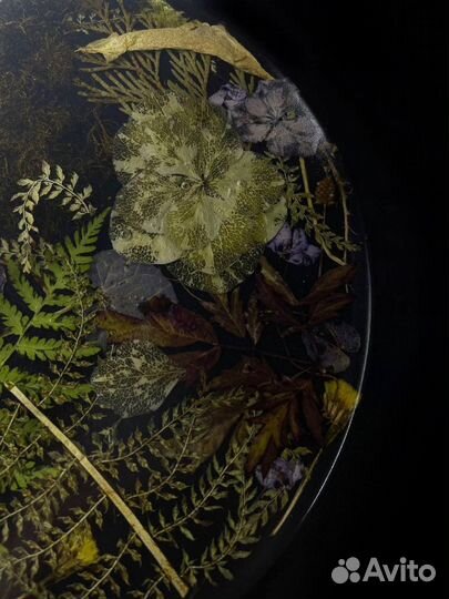 Поднос из эпоксидной смолы