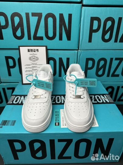 Кроссовки Nike Air force 1 White (Оригинал)