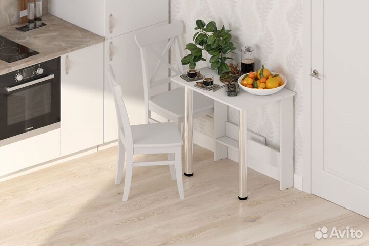 Компьютерный стол белый