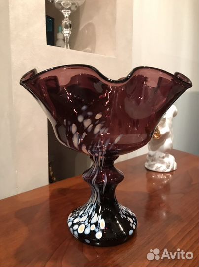 Ваза на ножке времен СССР