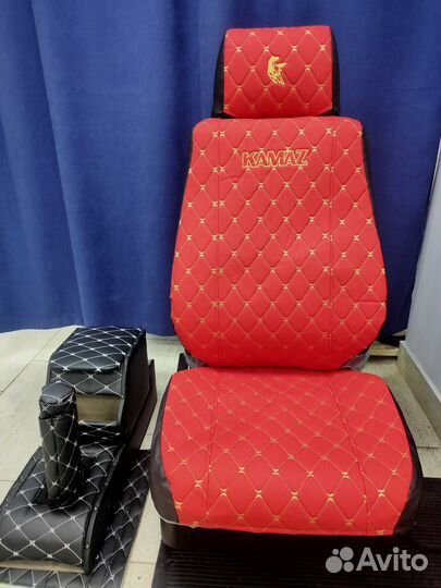 Чехол пневмосиденья камаз Grammer (тис) Эко Кожа