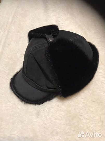 Меховая мужская Кепка Шапка