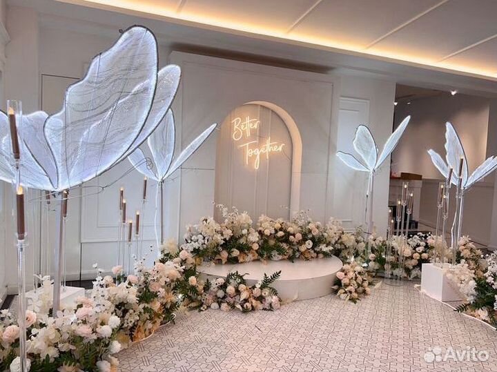 Оформление свадьбы, фотозона на свадьбу