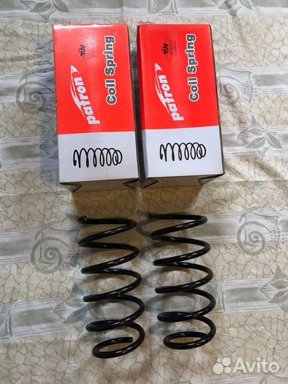 Пружины передние renault logan 1