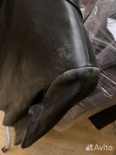 Куртка из натуральной кожи винтаж женская