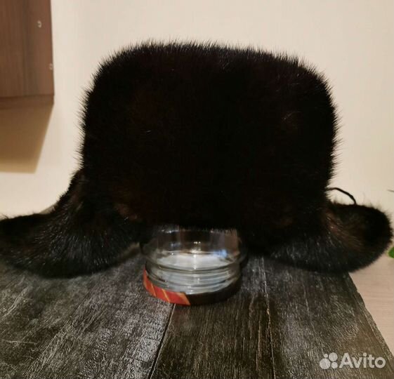 Норковая шапка мужская