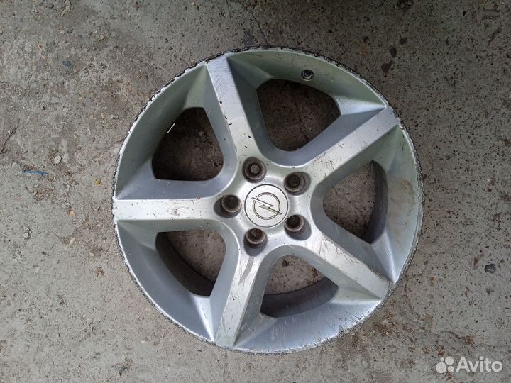 Литые диски r17 бу 5 х 110 Опель Астра
