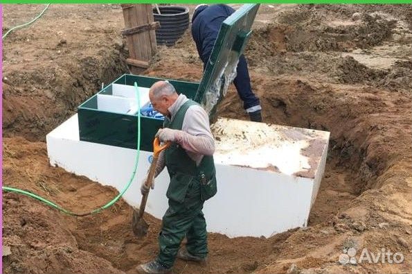 Септик + гарантия 50 лет