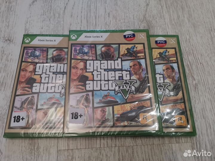 Grand Theft Auto 5 переиздание для xbox series X р